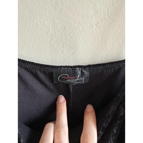 Candy Rocket Dresses Vintage 9s Y2k Rocket Candy Velvet